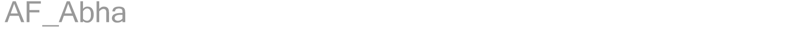 AF_Abha font preview